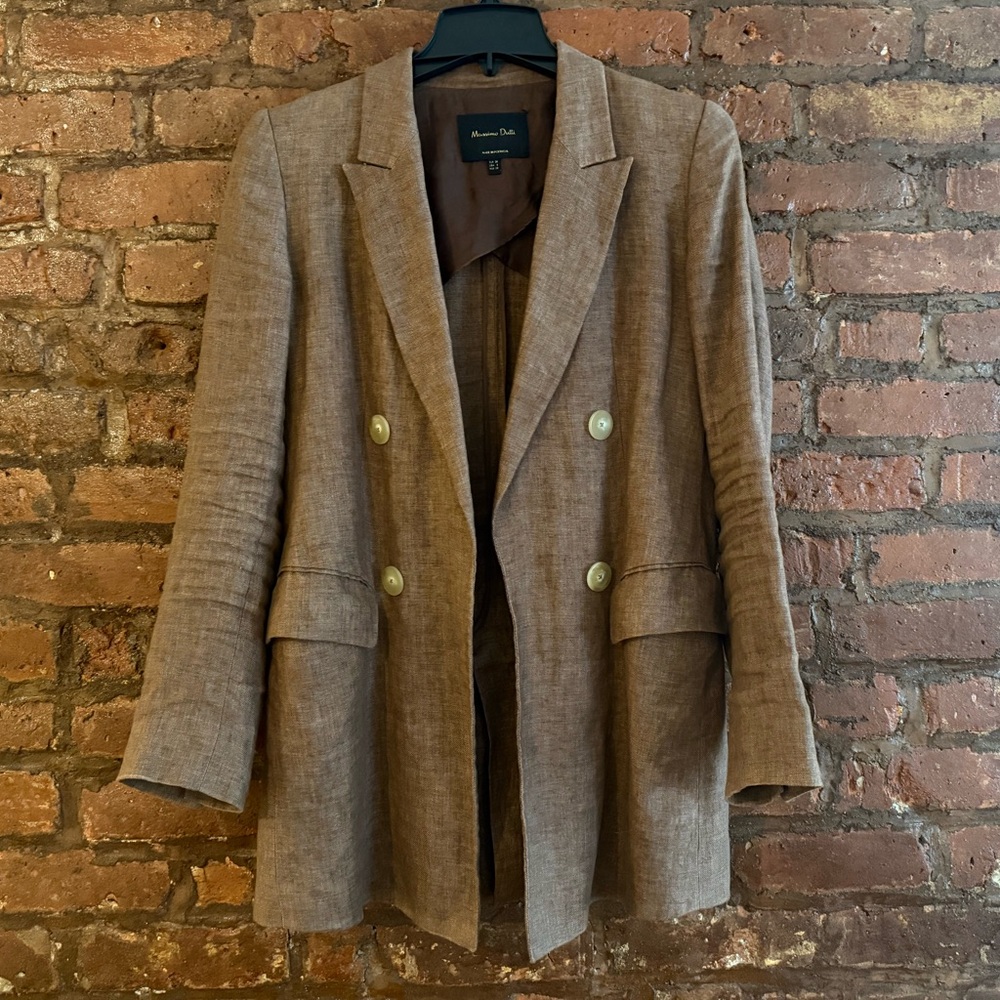 Massino Dutti linen Blazer